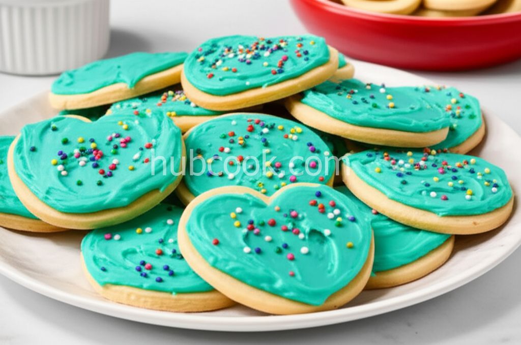 Soft Frosted Sugar Cookies
