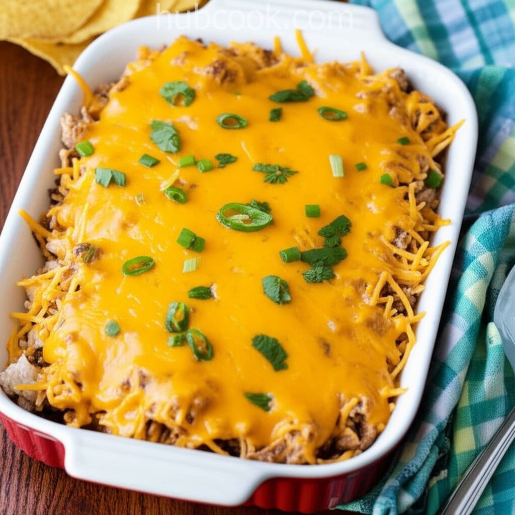 Sour Cream Chicken Enchilada Casserole