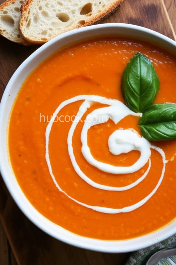 Spicy Tomato and Lentil Soup