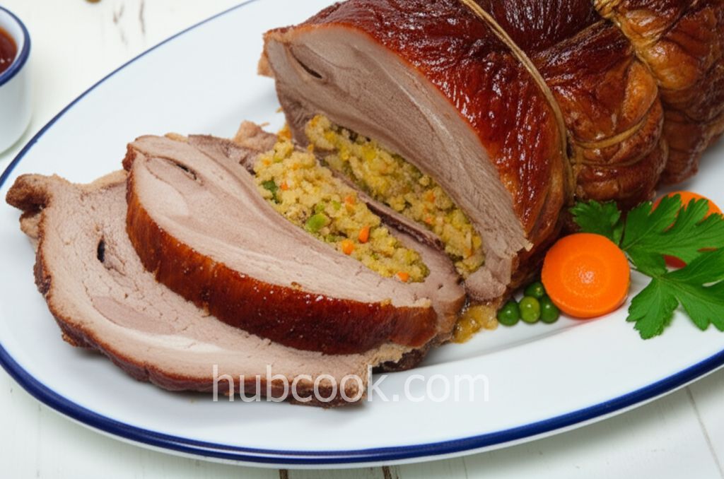 Stuffed Breast of Veal