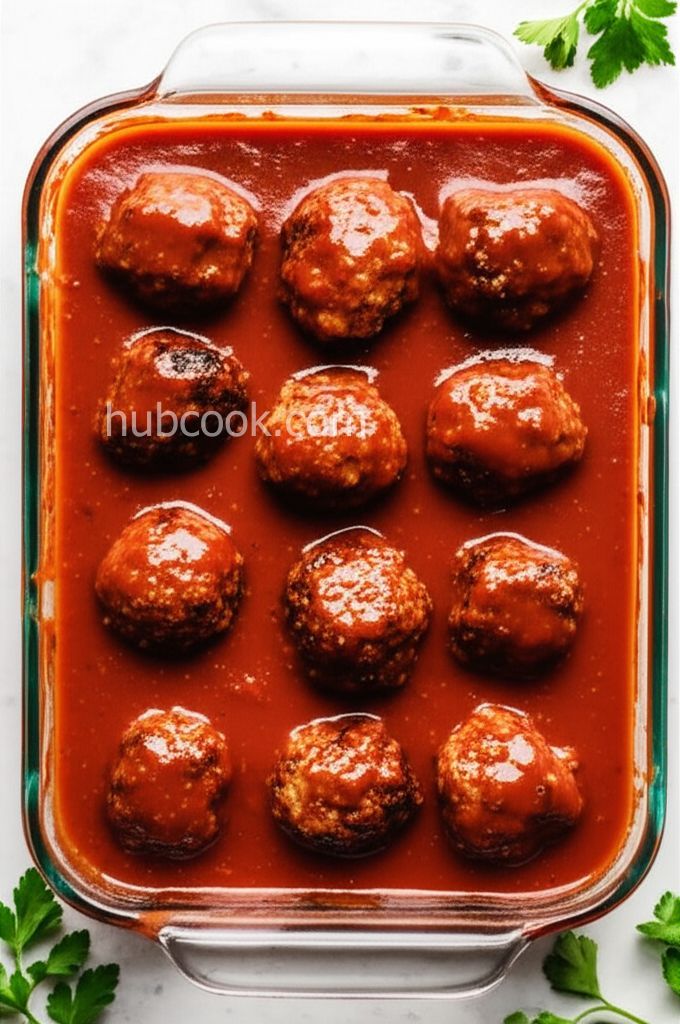 Sweet and Sour Meatballs in Sauce