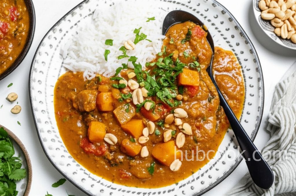 Vegan African Peanut Stew in the Instant Pot