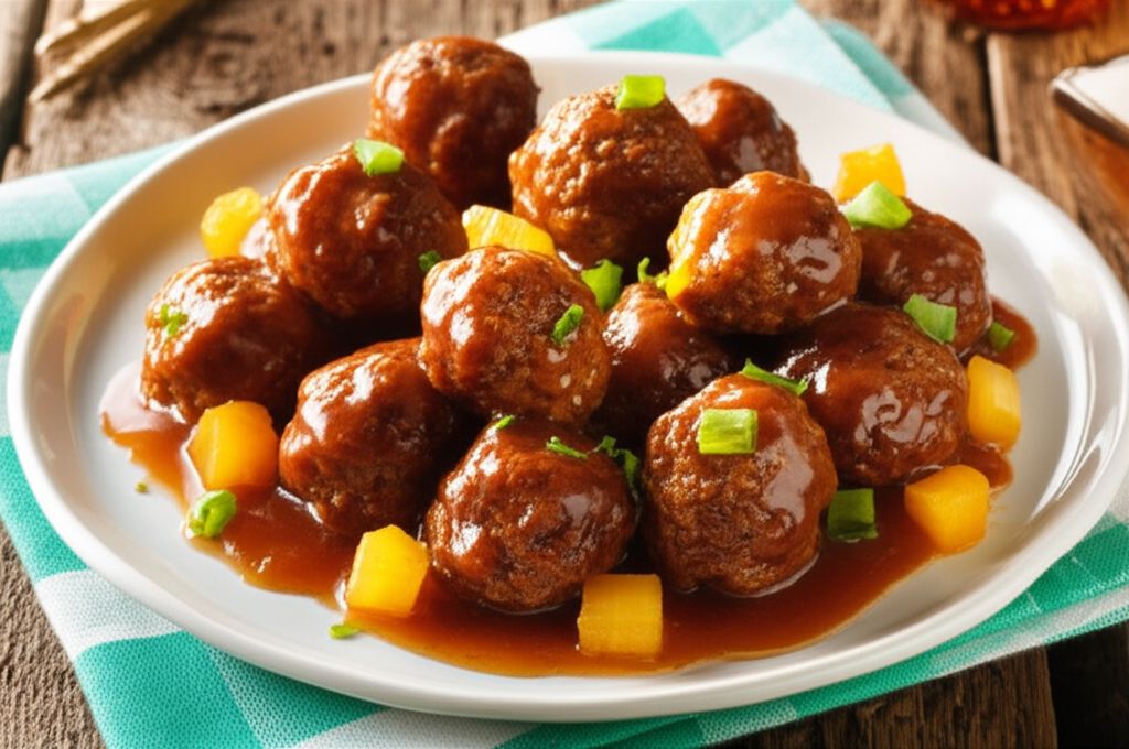 Waikiki-Style Meatballs