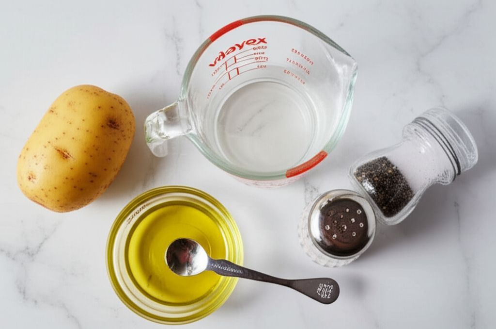 Air Fryer Salt and Vinegar Fries for One