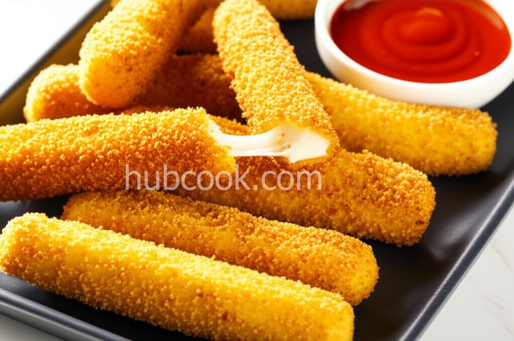 Air-Fried Mozzarella Sticks