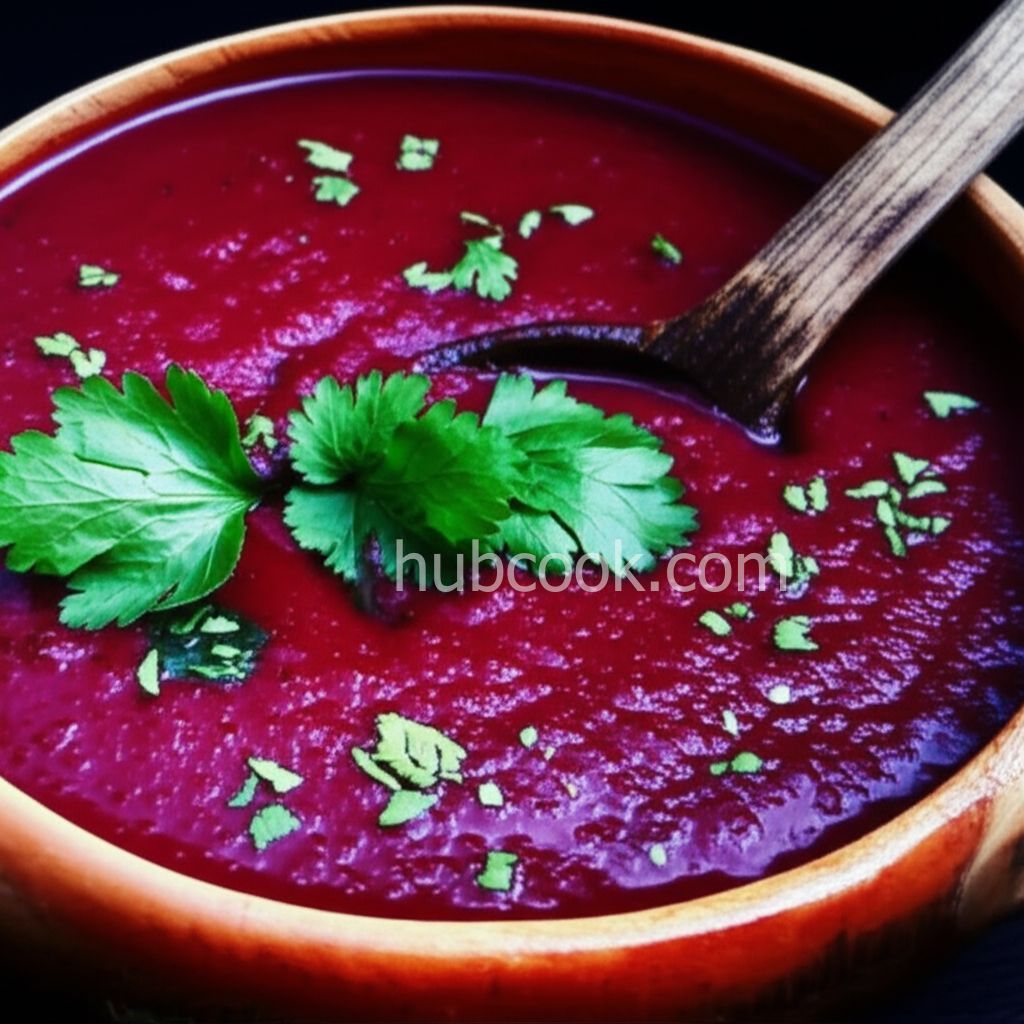 Bay Leaf Beet Soup