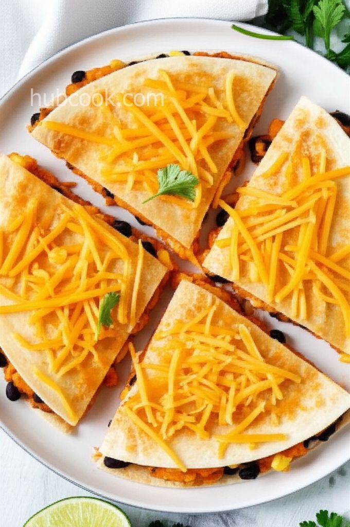 Black Bean and Sweet Potato Quesadillas