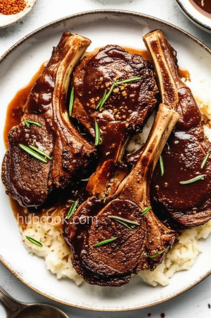 Braised Lamb Shoulder Chops