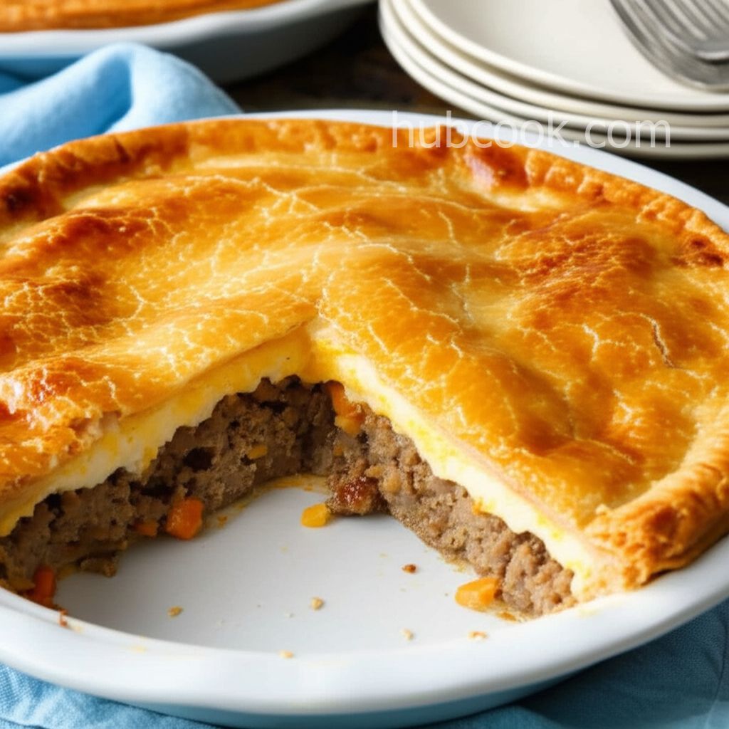 Breakfast Sausage Pot Pie