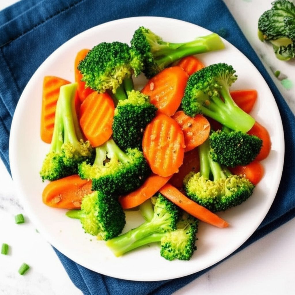 Broccoli and Carrot Stir Fry