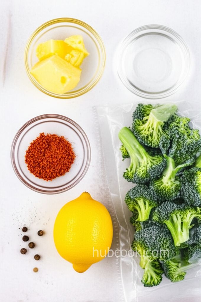 Broccoli with Lemon Butter Sauce
