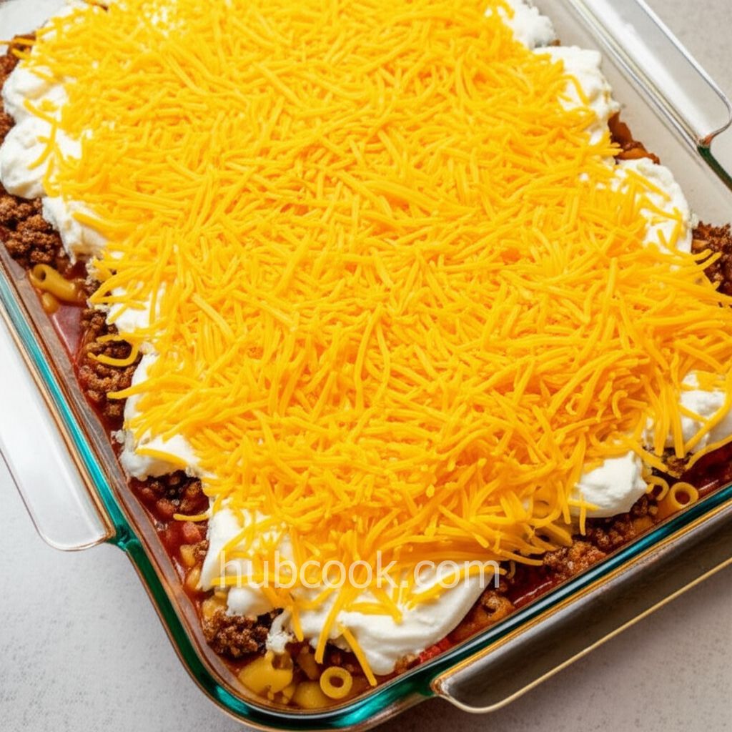 Cheeseburger Macaroni Casserole