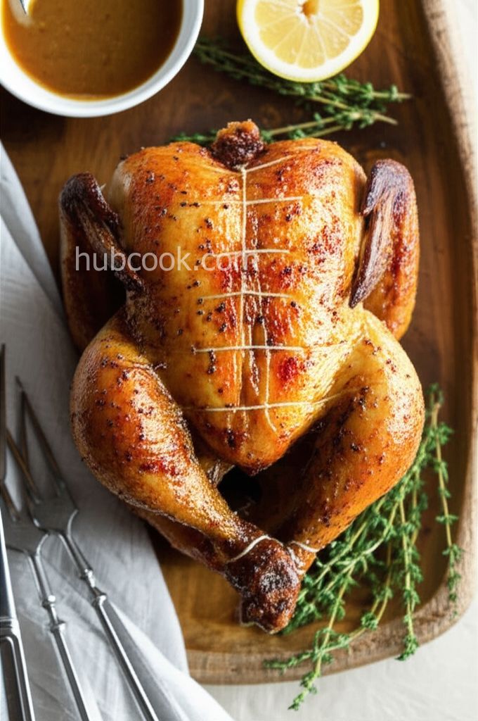 Chef John's Salt Roasted Chicken