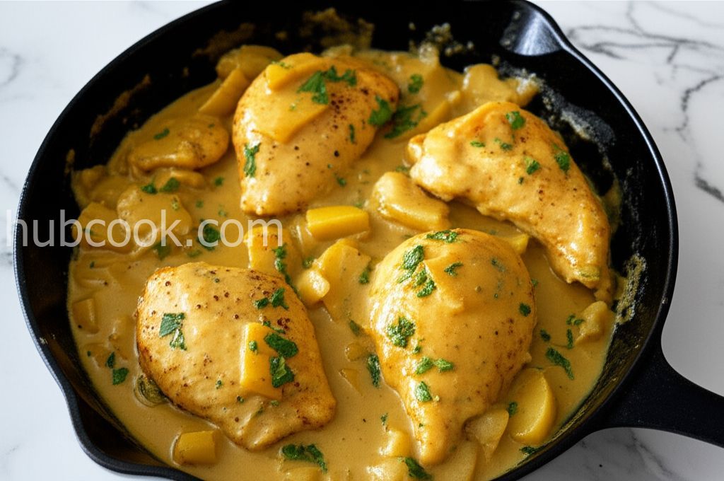 Chicken and Apple Curry