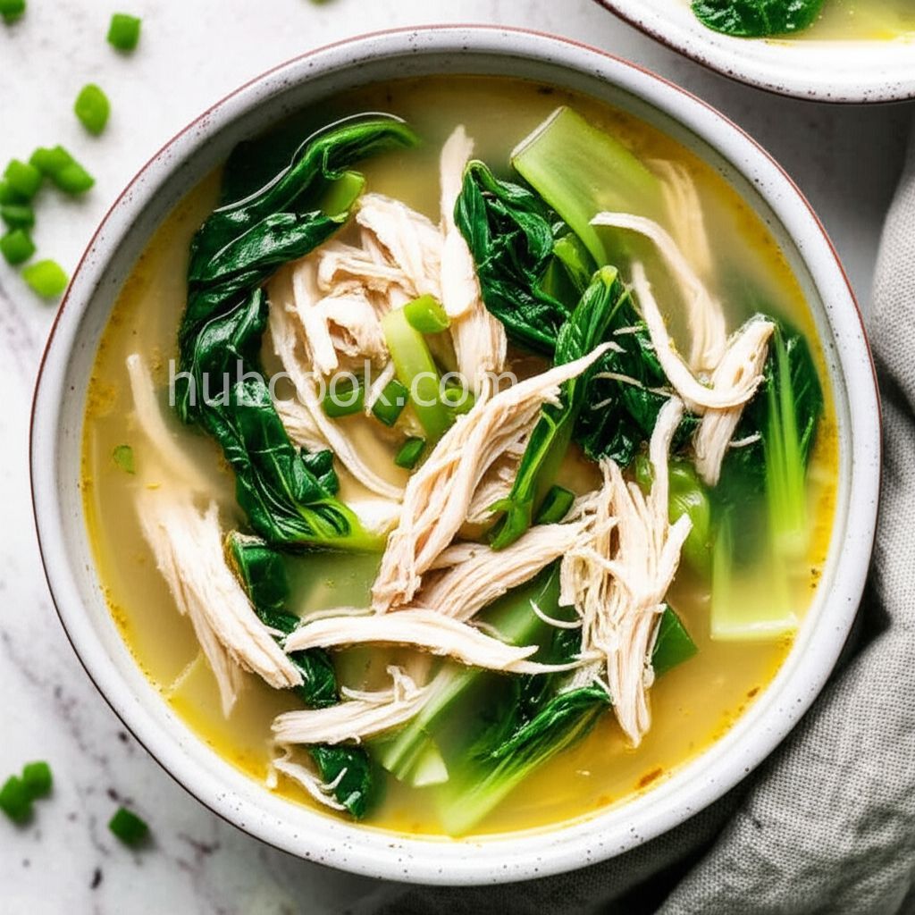Chicken Bok Choy Soup