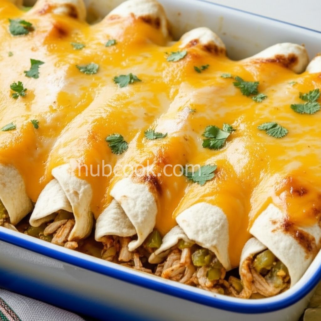 Chicken Enchiladas Suizas