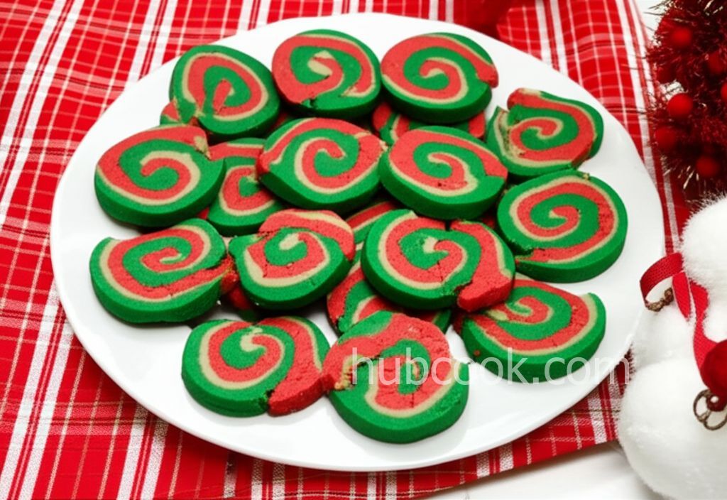 Christmas Pinwheel Cookies