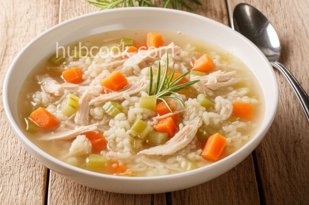 Classic Turkey and Rice Soup