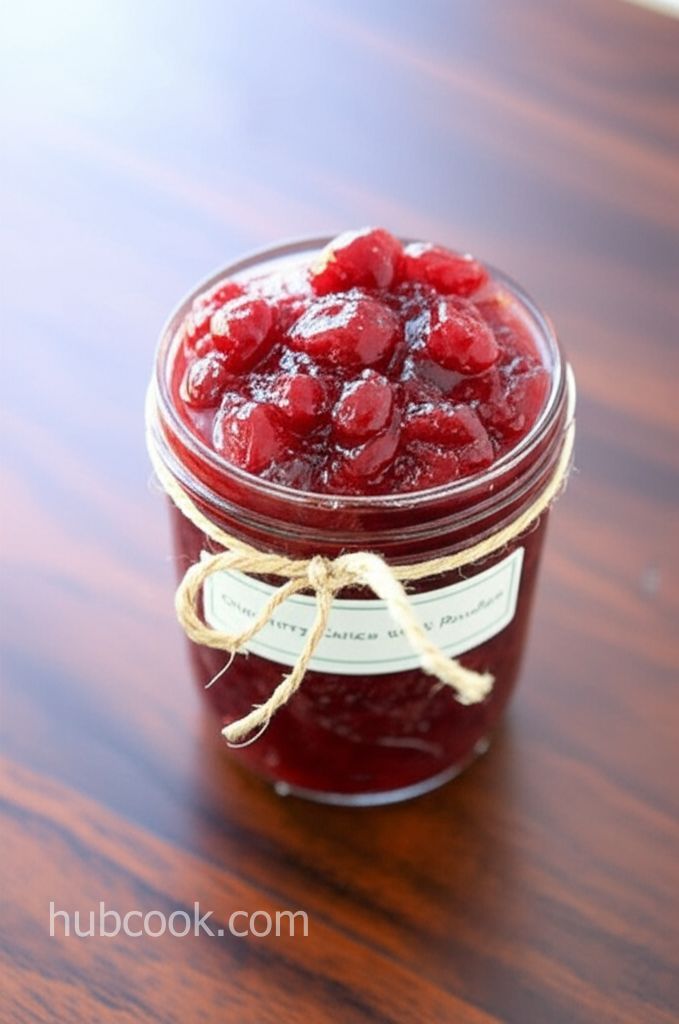 Cranberry Sauce with Bourbon