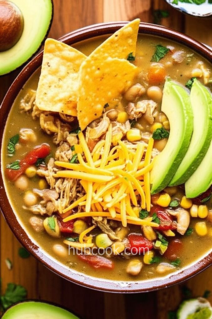 Crockpot Chicken Chili