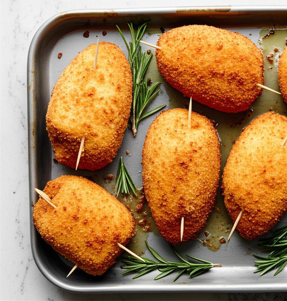 Easy Baked Chicken Cordon Bleu
