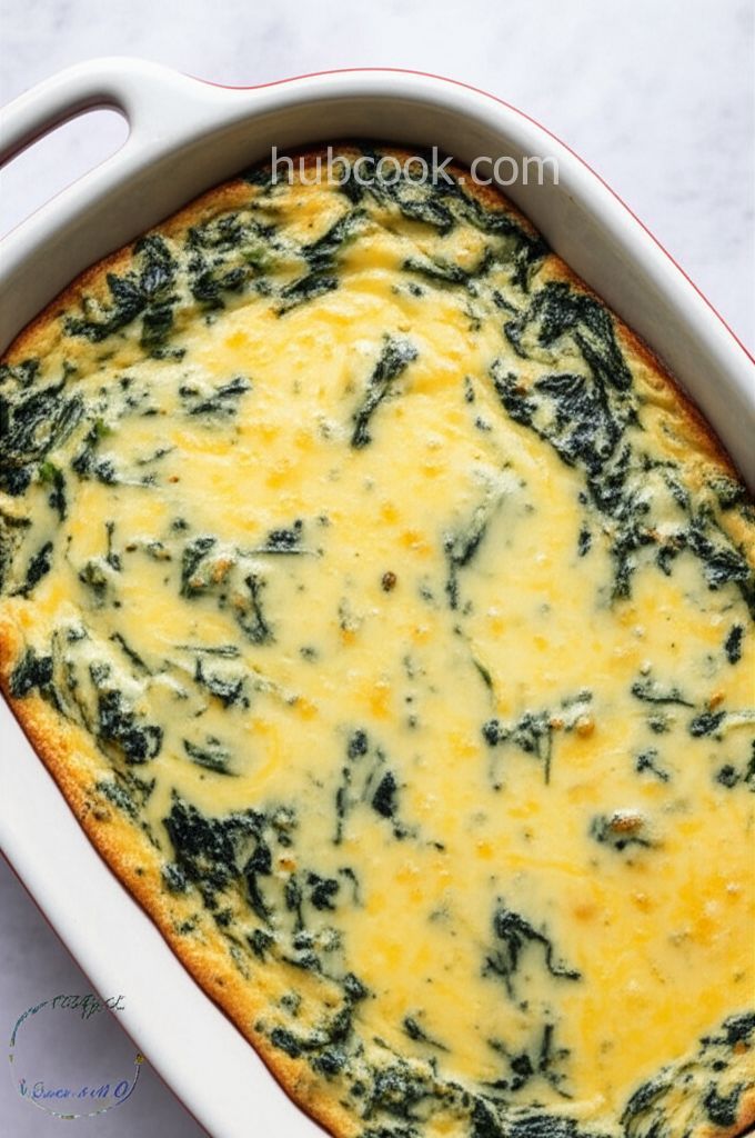 Easy Spinach Souffle