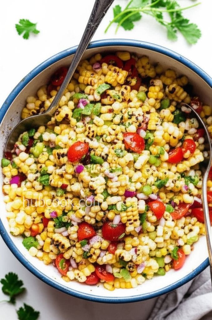 Grilled Corn Salad