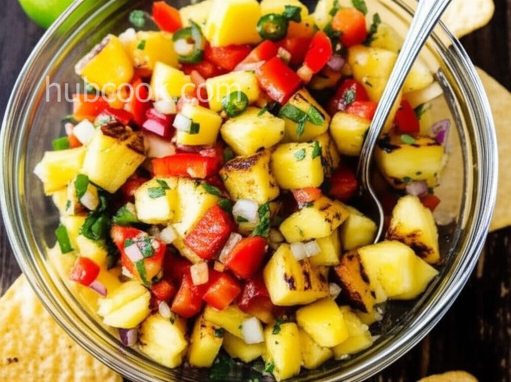 Grilled Pineapple Salsa