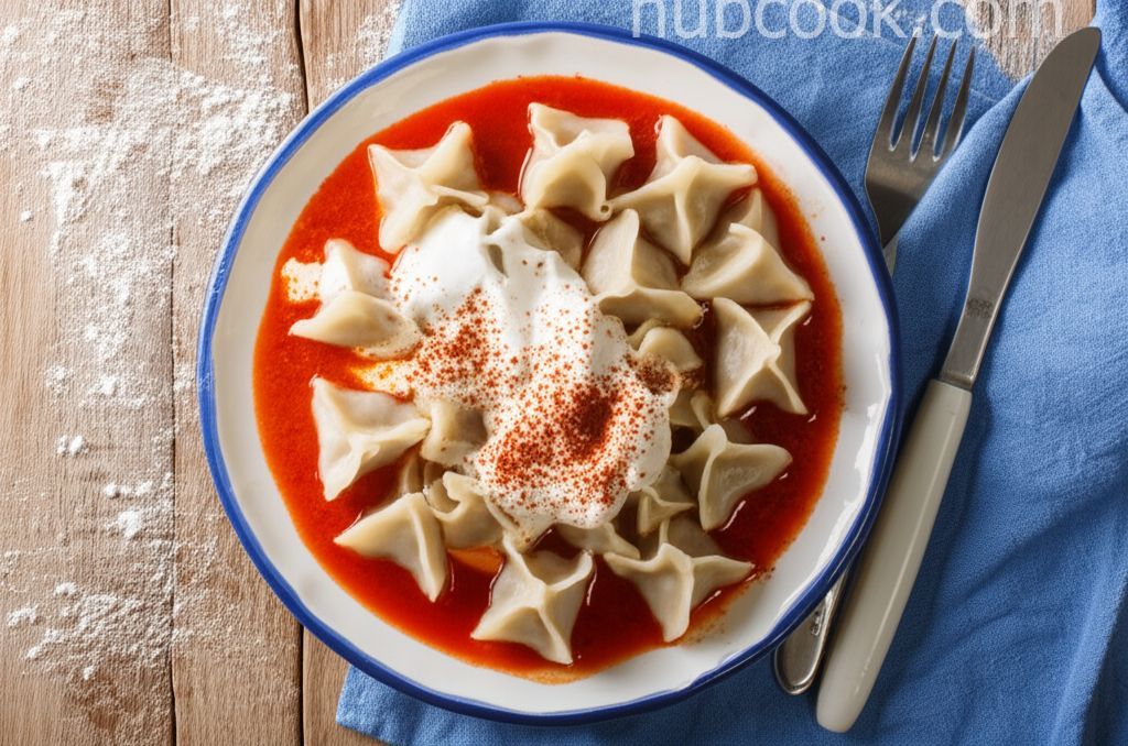 Homemade Manti (Traditional Turkish Dumplings)