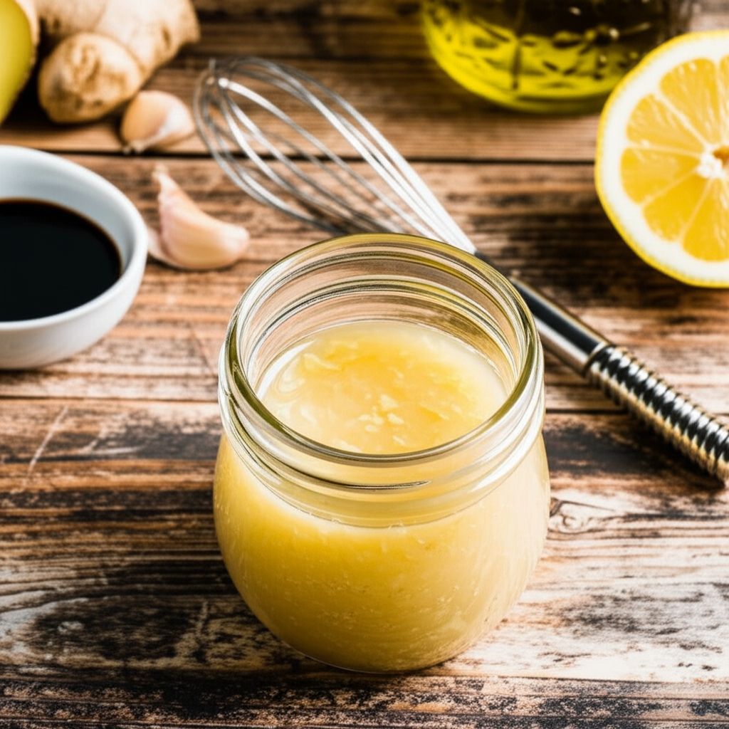 Japanese-Style Ginger Salad Dressing