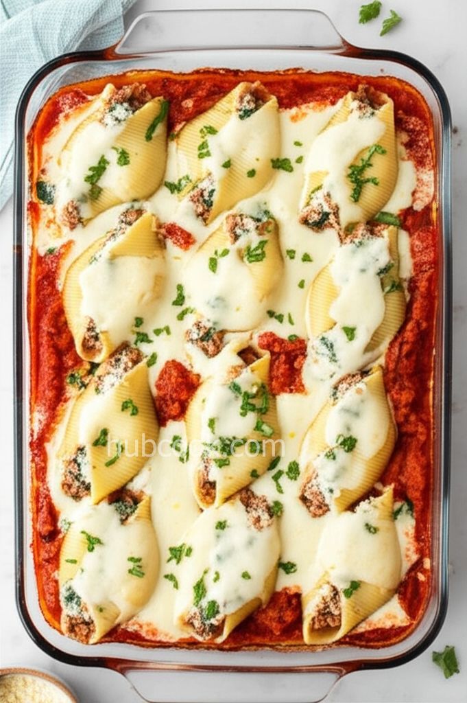 Lasagna-Stuffed Shells