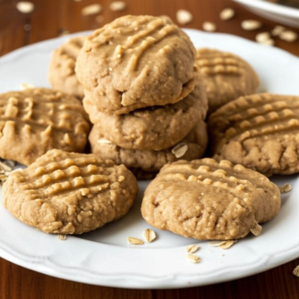 No-Bake Peanut Butter Cookies