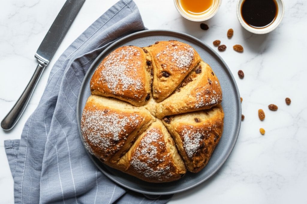 No-Knead Cinnamon and Raisin Bread