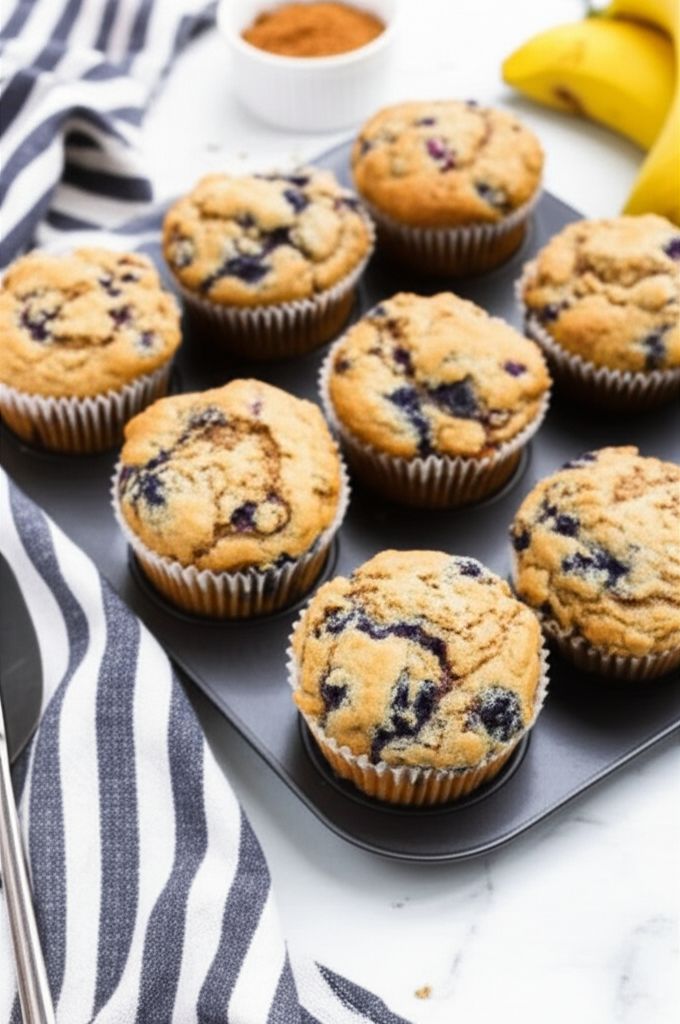 Oatmeal-Banana Muffins