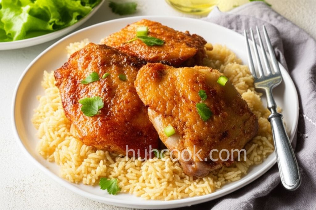 Oven-"Fried" Chicken Thighs