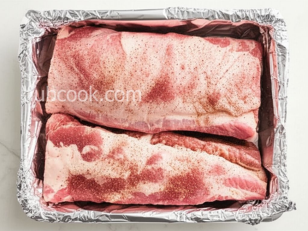 Oven-Baked Barbecue Rib Tips