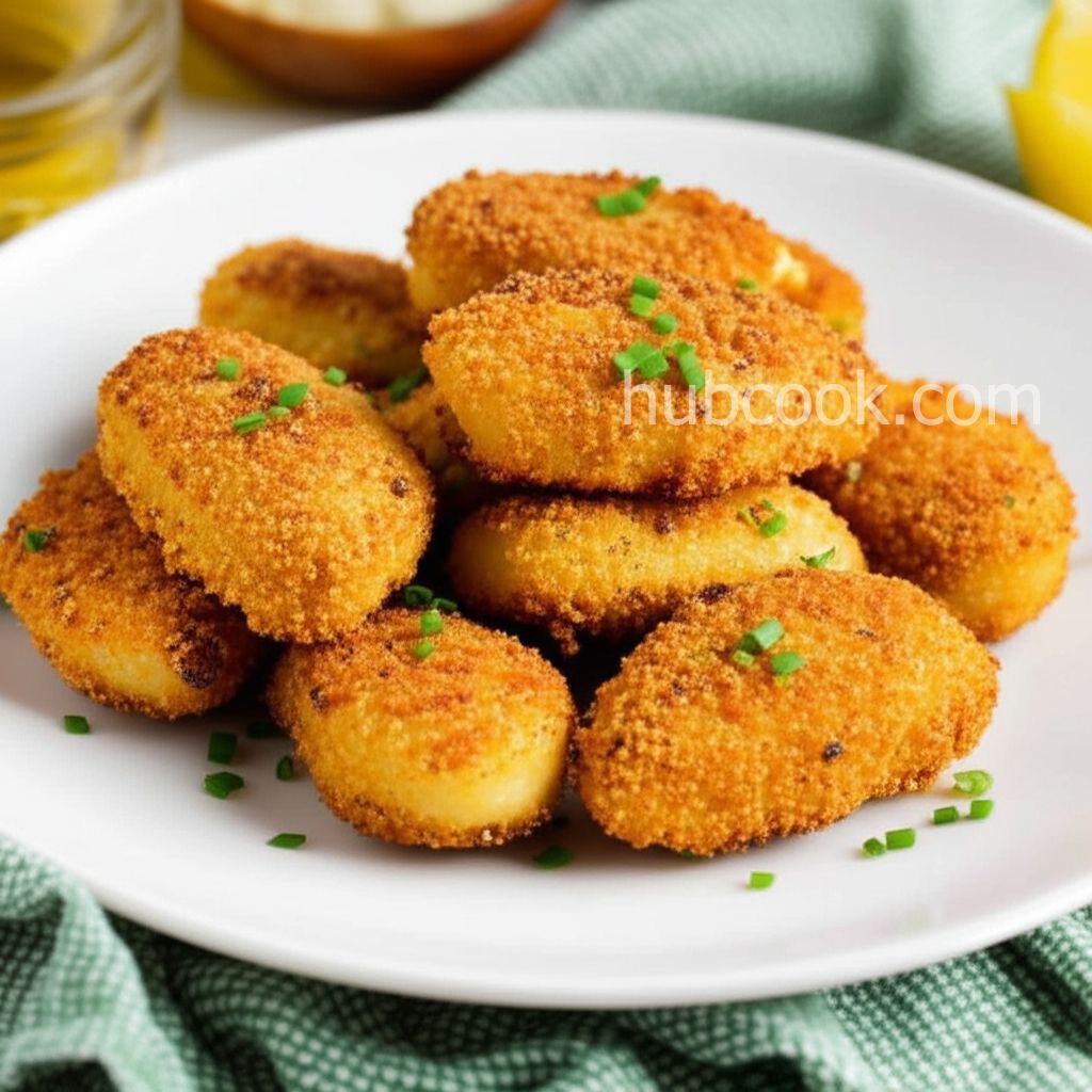Panko-Breaded Fried Razor Clams