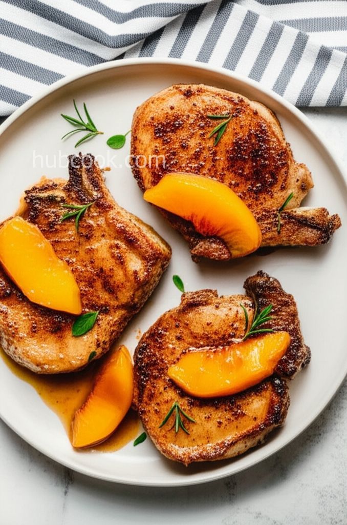 Peachy Pork Chops