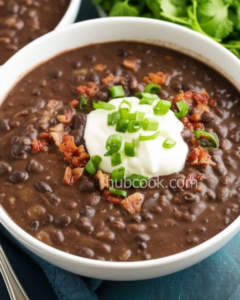 Quick and Easy Black Bean Soup