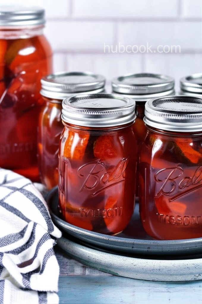 Red-Hot Cinnamon Pickles