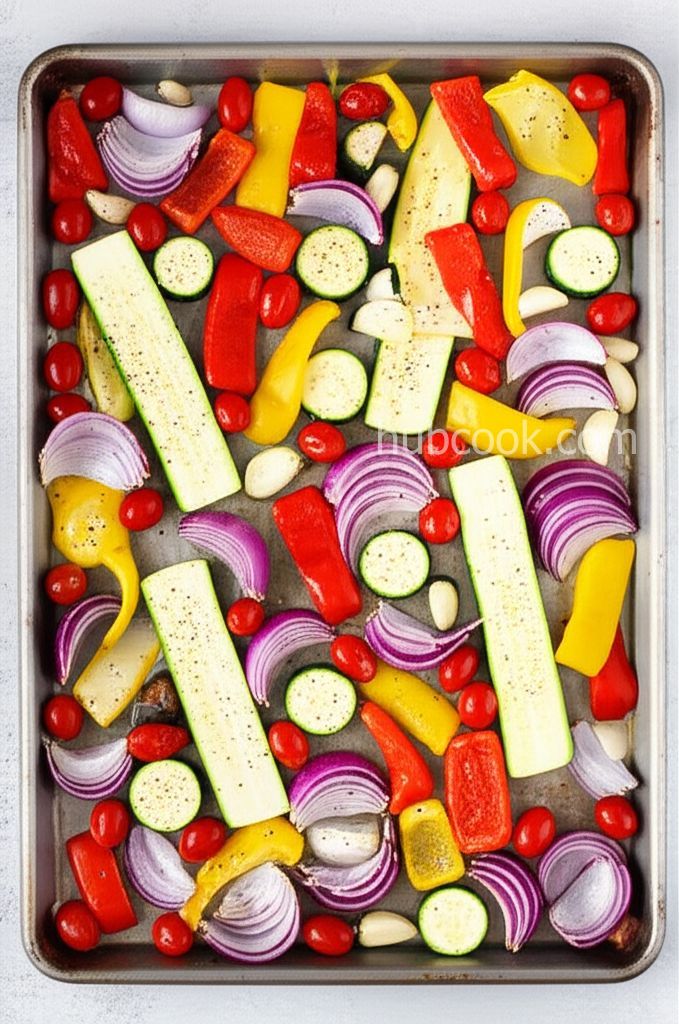 Sheet Pan Roasted Mediterranean Vegetables