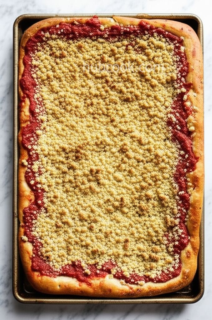 Sicilian Christmas Pizza (Sfincione)