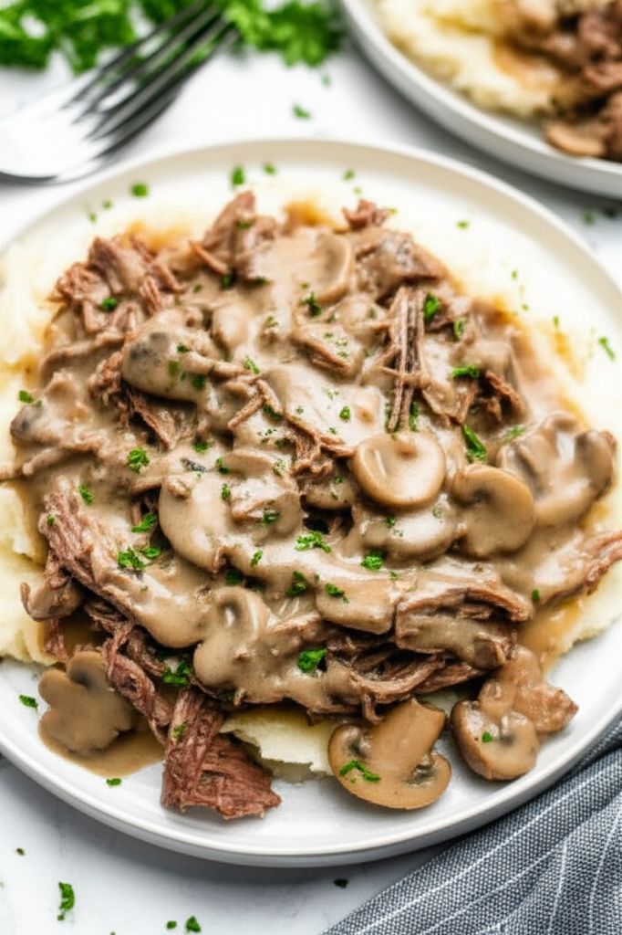 Slow Cooker Creamy Pot Roast