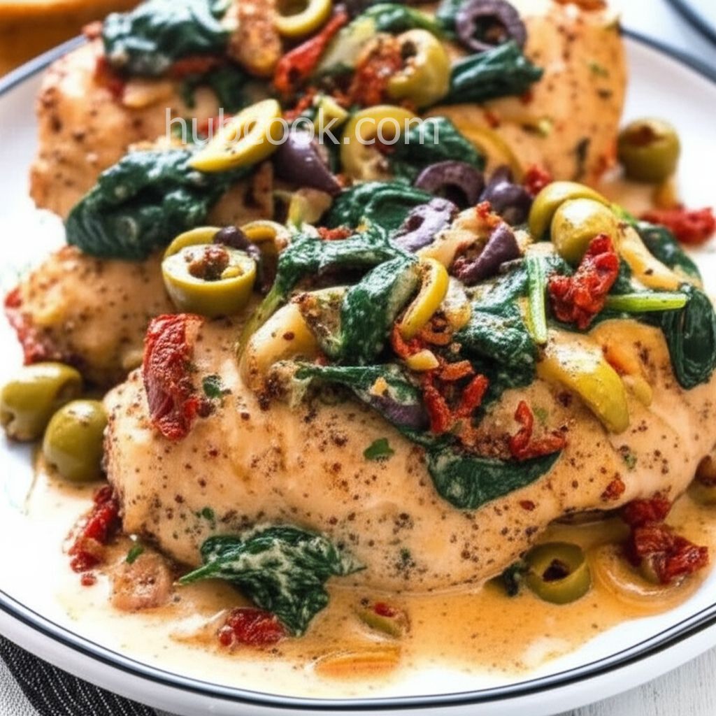 Slow Cooker Tuscan Chicken