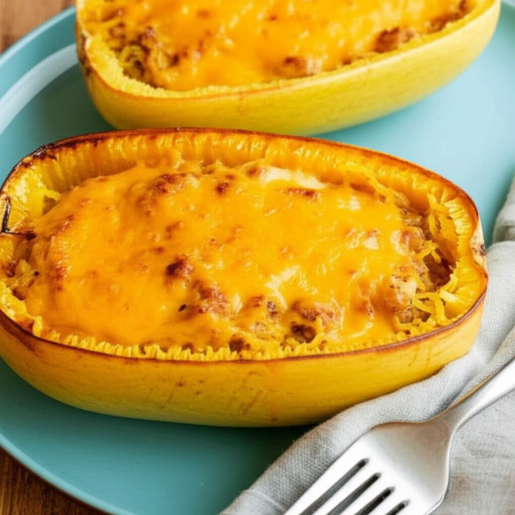 Spaghetti Squash Au Gratin