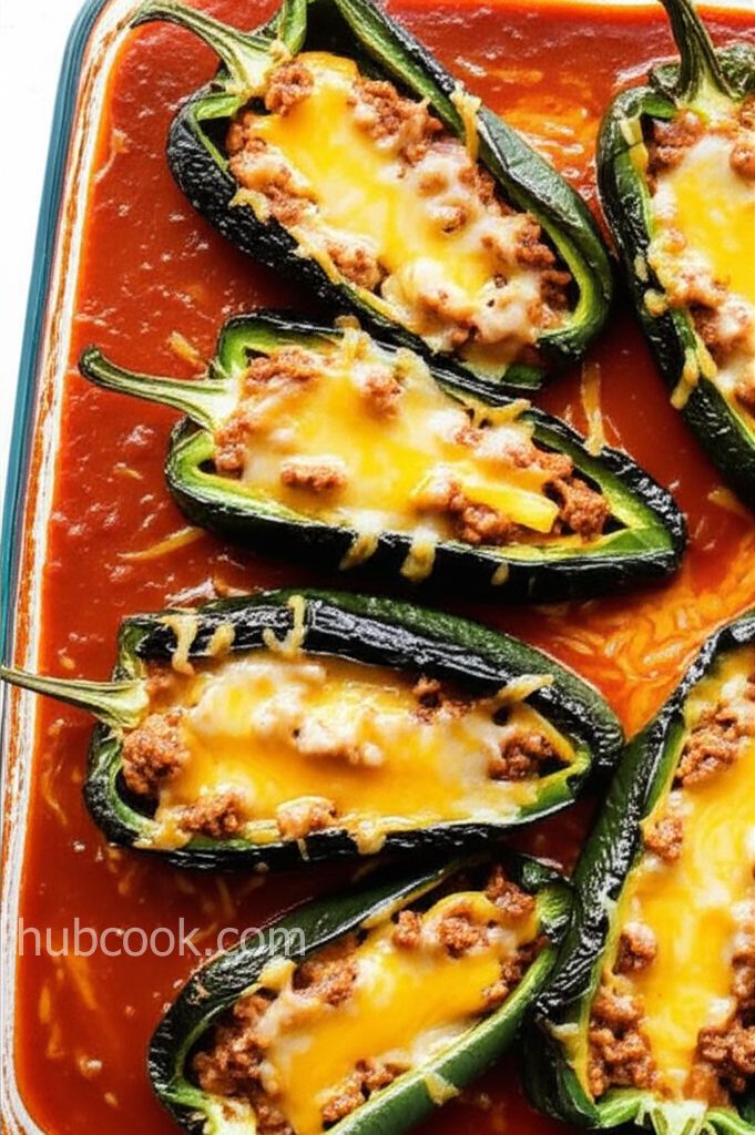 Stuffed Poblano Peppers
