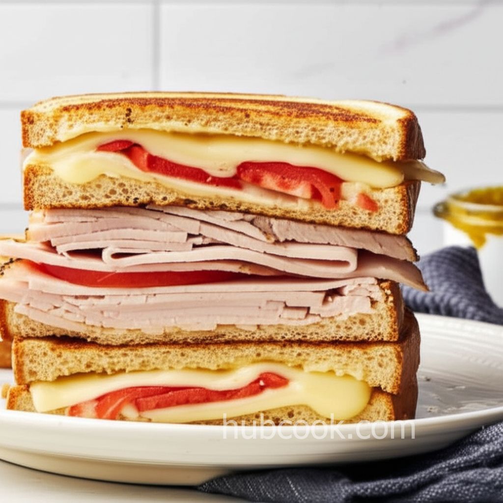 Tangy Turkey and Swiss Sandwiches