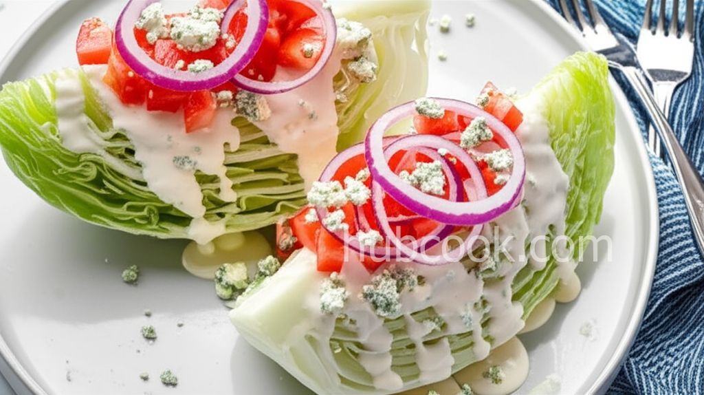 Wedge Salad with Blue Cheese Dressing