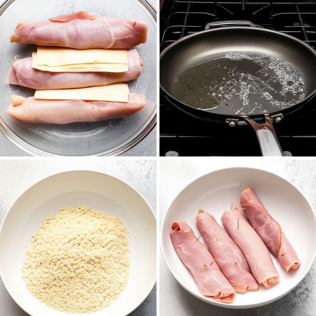 Weeknight Chicken Cordon Bleu