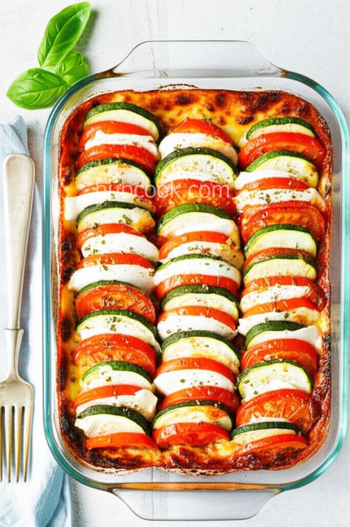 Zucchini e Pomodori Gratinati (Zucchini and Tomato Gratin)